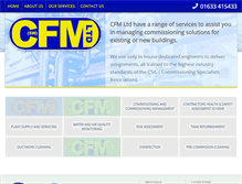 Tablet Screenshot of cfm-sw.co.uk